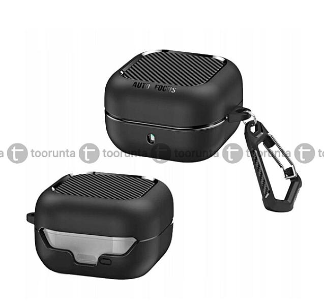 Auto Focus Protective Case For Samsung Galaxy Buds 4 / Buds 4 Pro With Carabiner