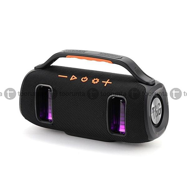 T&g Tg694 Wireless Speaker Stereo Bass Waterproof Portable Fabric With Led Rgb Light