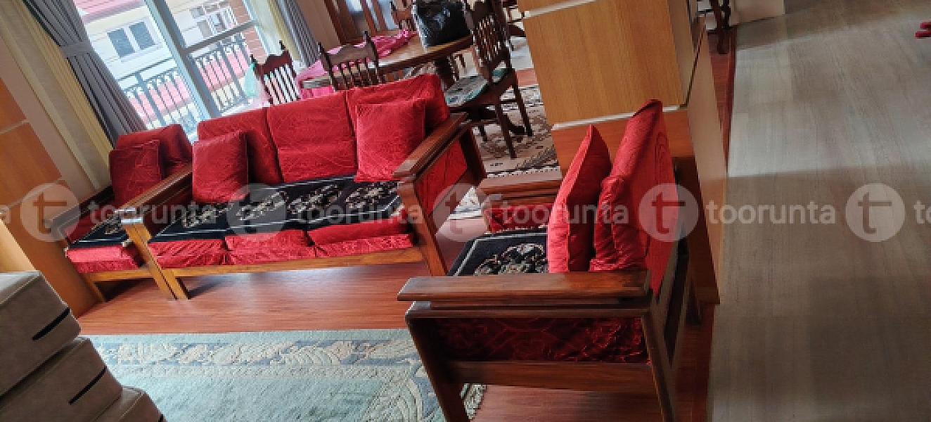 Wooden sofa design