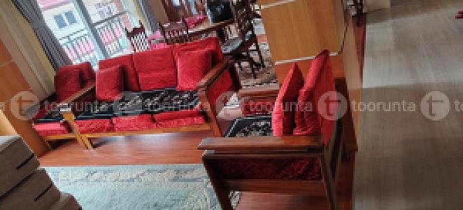 Wooden sofa design