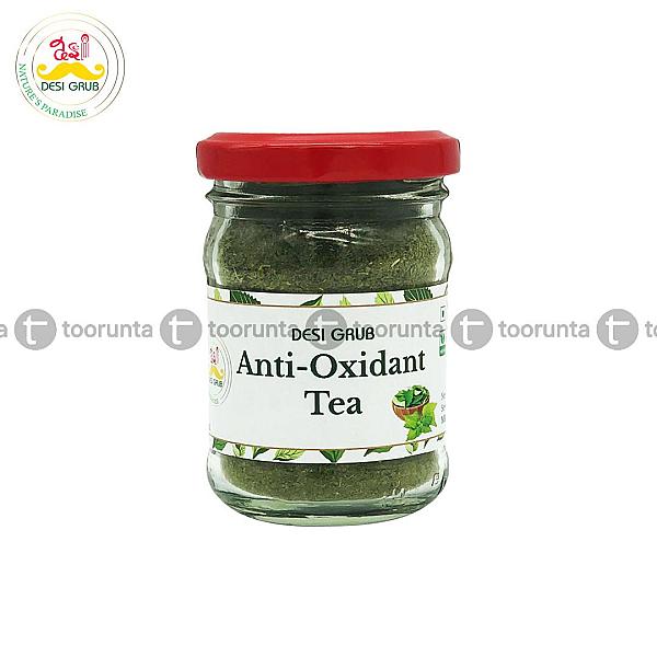 Desi Grub Antioxidant Tea 40g: Nettle & Curry Leaves Infusion For Natural Wellness