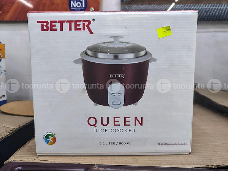 Better Queen Rice Cooker 2.2 Ltr