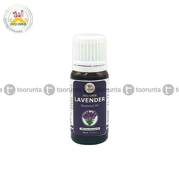 Desi Grub Lavender Essential Oil 10ml | Pure & Natural Relaxation Oil