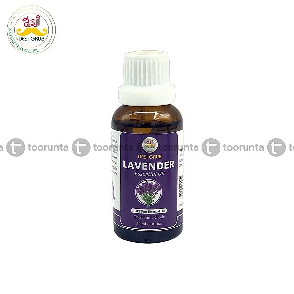 Desi Grub Lavender Essential Oil 30ml | Pure & Natural Relaxation Oil
