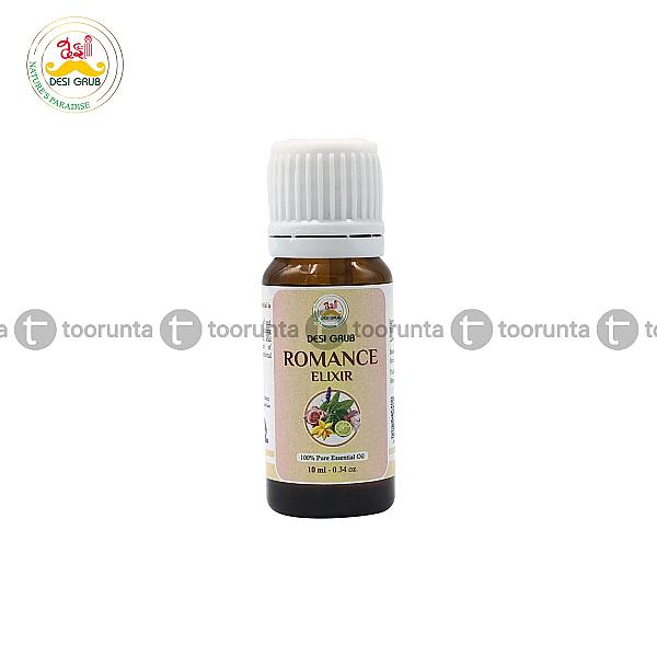 Desi Grub Romance Elixir 10ml | Essential Oil | Enhance Love, Emotional Harmony & Romantic Ambiance