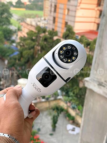 Dual Lens Cctv Camera