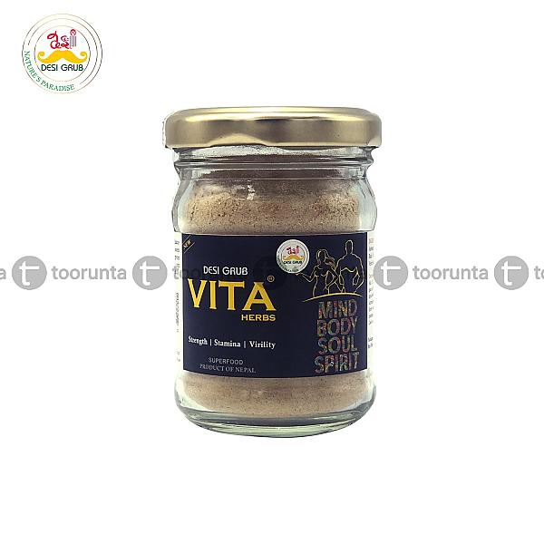 Desi Grub – Vita Herbs 50g |Strength • Stamina • Virility | Premium Rasayana For Modern Vitality