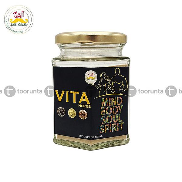 Desi Grub – Vita Herbs 100g |Strength • Stamina • Virility | Premium Rasayana For Modern Vitality