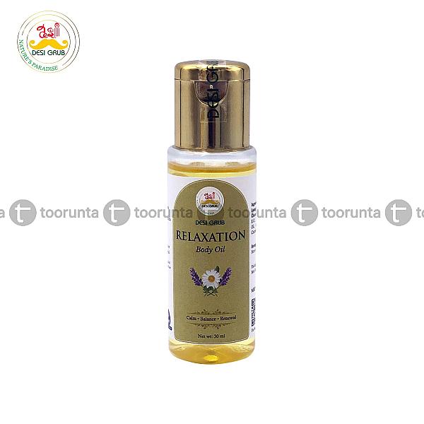 Desi Grub Relaxation Body Oil 30ml β Calm, Balance, Renewal
