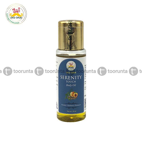 Desi Grub Serenity Touch Body Oil 30ml – Serenity, Radiance, Romance