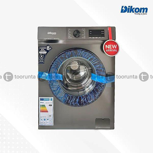 Dikom 8 Kg Front Load Washing Machine Tbg80-12dk13g-l24