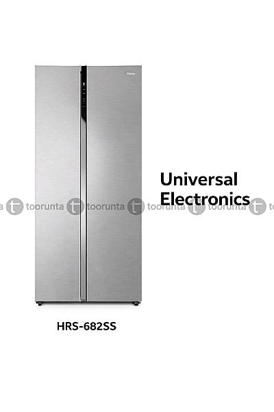Haire 528 Liter Side By Side Refrigerator Hrs-682ss Model