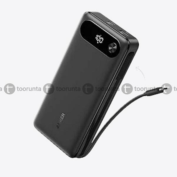 Anker A1383 20000mah 87 Watt Powerbank With Built-in Usb-c Cable