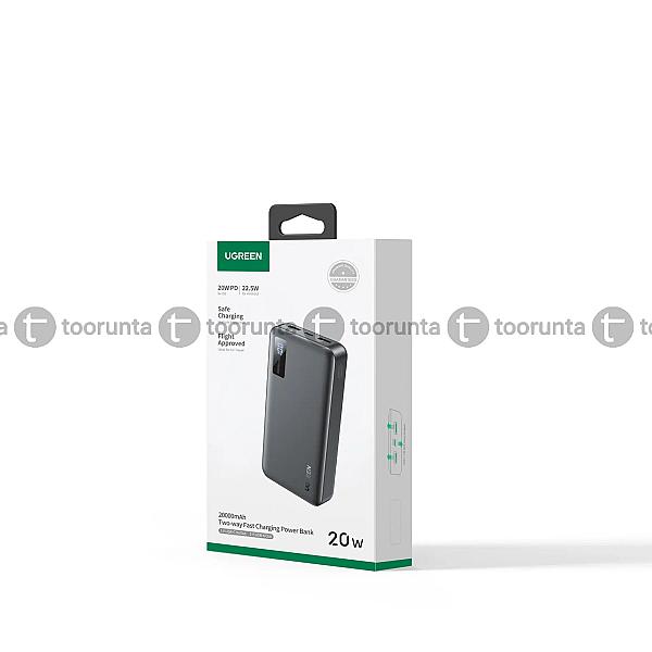 Ugreen 20000mah 20w Two-way Fast Charging Portable  Power Bank – Pb312