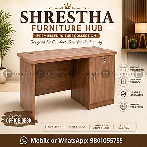 Premium Wooden Home Office Computer / Study Table – 48" x 24"