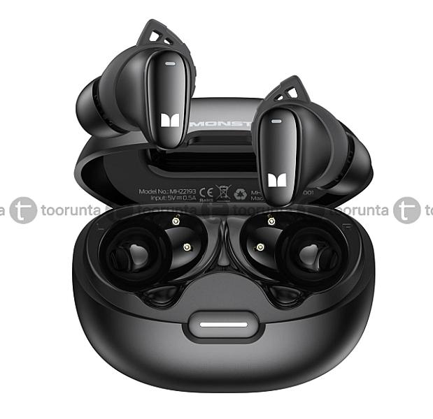 Monster N-lite 206 Wireless Earbuds Bluetooth 5.4 Ipx6 Waterproof 25h Playtime
