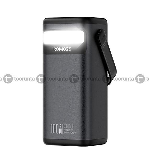 Romoss 60000mah 100 Watt Fast Charge Portable Power Bank With Built-in Illumination