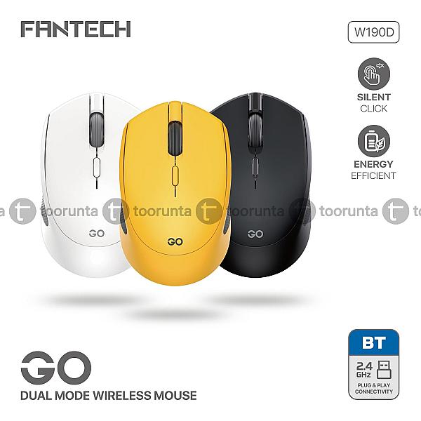 Fantech W190d Wireless Bluetooth Mouse