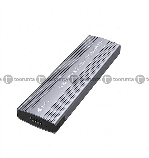 M.2 Nvme / Sata Ssd Enclosure Case Usb To Type C
