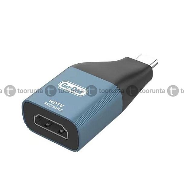 Go Des Gd Ct062 Hdmi To Type-c Converter Otg 4k@30hz