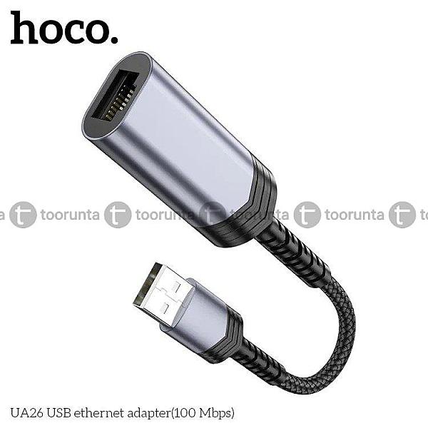Hoco Ua26 Usb Ethernet Adapter (100 Mbps)