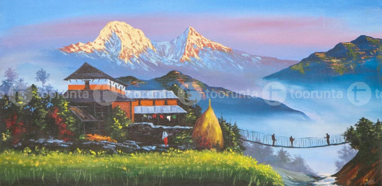 Canvas Village Frame