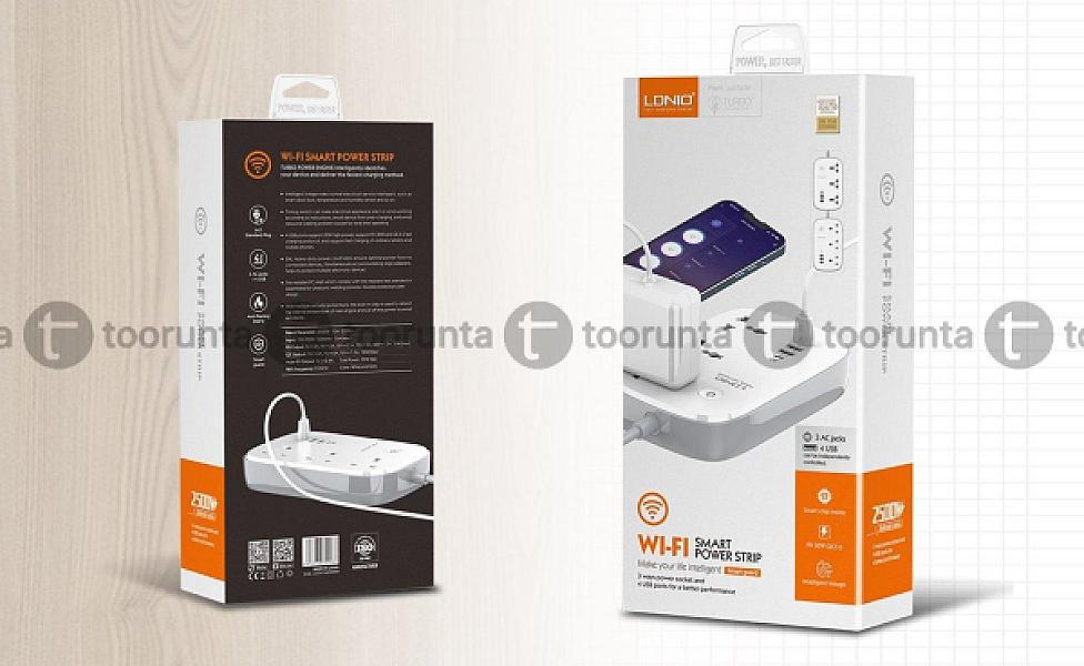 Ldnio Wifi Smart Power Strip Multi Plug Scw3451-eu