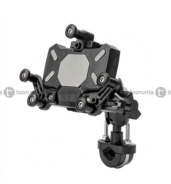 Mtb Motorcycle Phone Mount Bike Smartphone Holder With 360° Rotation And Shockproof Protection