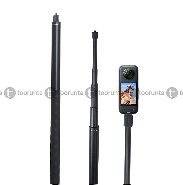 2 Meter Long Invisible Selfie Stick For Insta 360