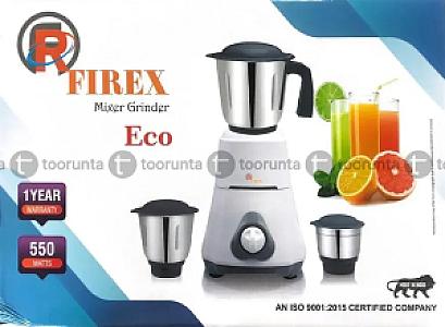 Firex Eco - 3 Jars 550 Watt Multi Functional Mixer Grinder