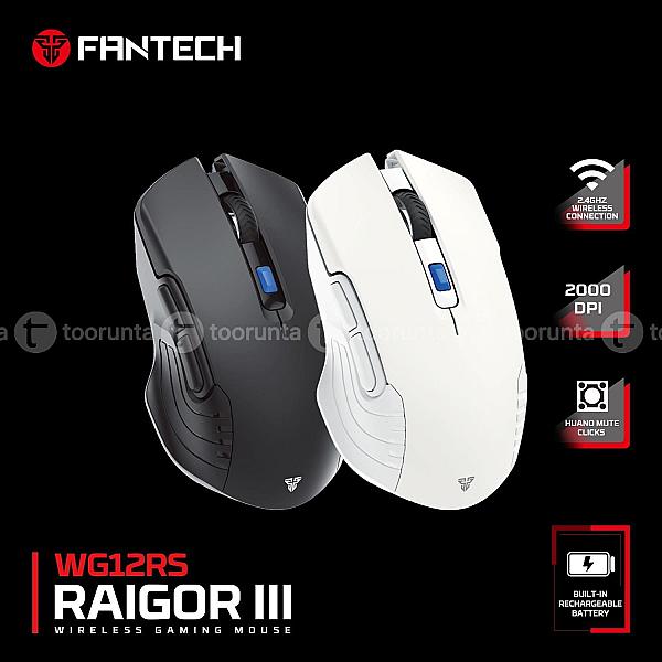 Fantech Raigor Iii Wg12rs Silent Rechargeable Wireless Gaming Mouse