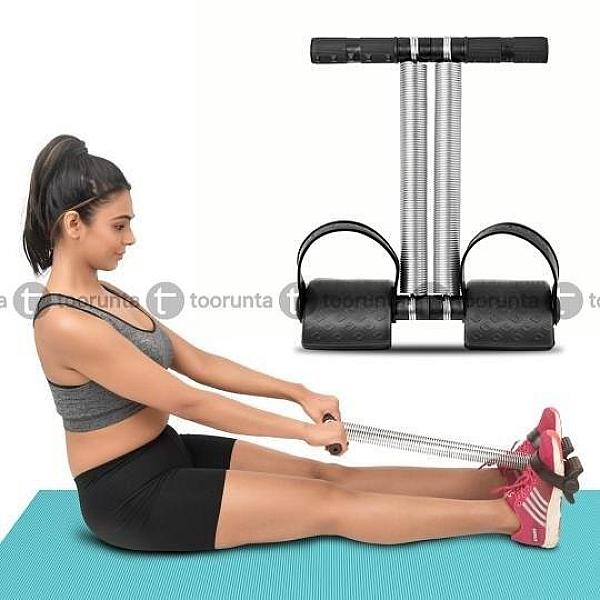 High Elastic Steel Double Spring And Rubber Tummy Trimmer