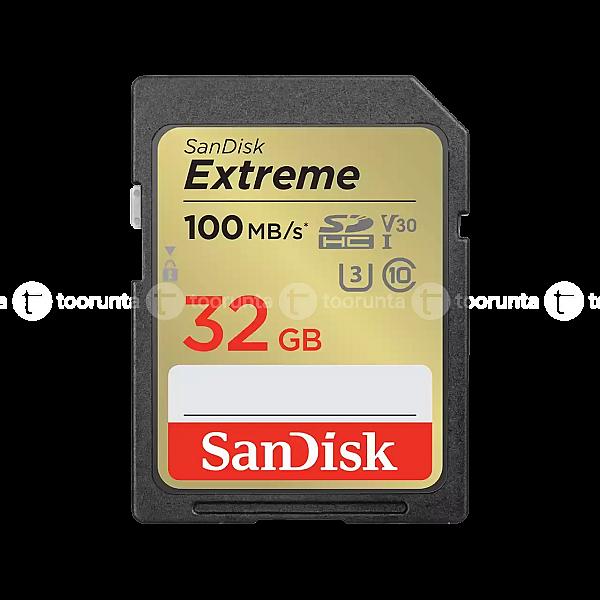 Sandisk Sdhc Extreme 32gb 100mb/s V30 Uhs-i
