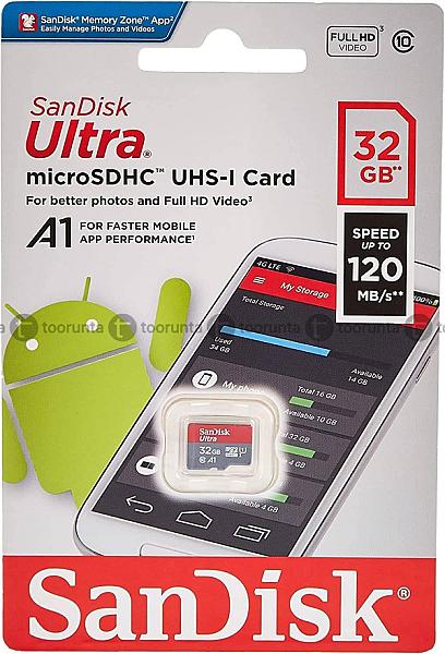 Sandisk 32gb Ultra® Microsdhc 120mb/s A1