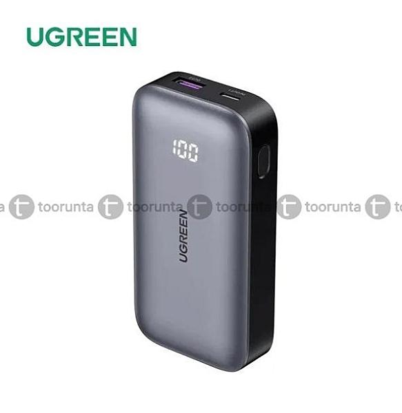 Ugreen Pb501 Mini 30w Power Bank (10,000mah) – 2-port Pd 3.0 Fast Charger With Digital Display