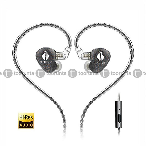 Hidizs Ms1 Galaxy 3.5mm High-performance Dual Magnetic Circuit Dynamic Driver Iem In Ear Monitors