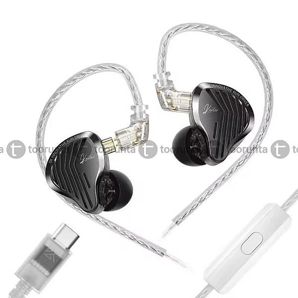 Gk Kunten Iem Type C Earphones New Generation Upgraded Dynamic Driver Unit Earphone