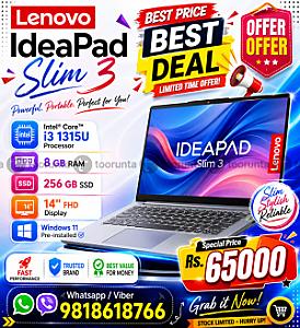 Lenovo Slim 3 Laptop