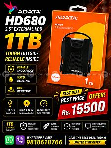Adata External Hardisk 1 TB