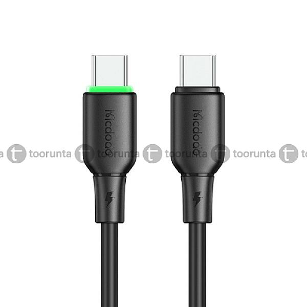 Mcdodo Mc-ca-4771 65w Type-c To Type- C Data Cable With Led Light 1.2m