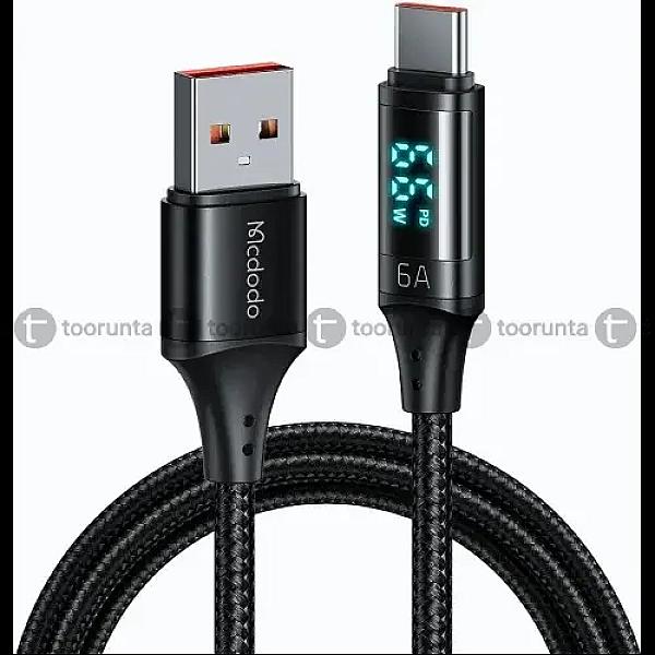 Mcdodo Mc-ca-1080 Digital Display Type- C 6a Data Cable 1.2m