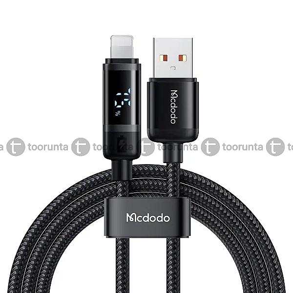 Mcdodo Imp-ca Digital Display Lightning Data Cable 1.2m  (Real-time Monitoring Of Battery Level)