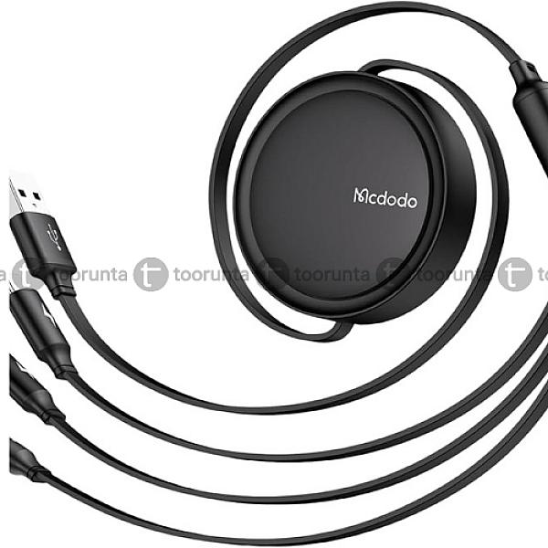 Mcdodo Mc-ca-7256 3 In 1 Retractable Cable