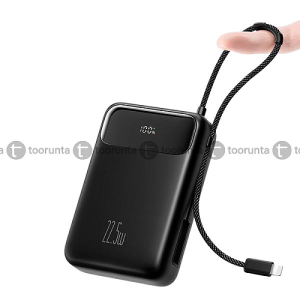 Mcdodo Mc-mc-3710 22.5w Digital Display 20,000mah 1c+1a Power Bank Built-in Cable