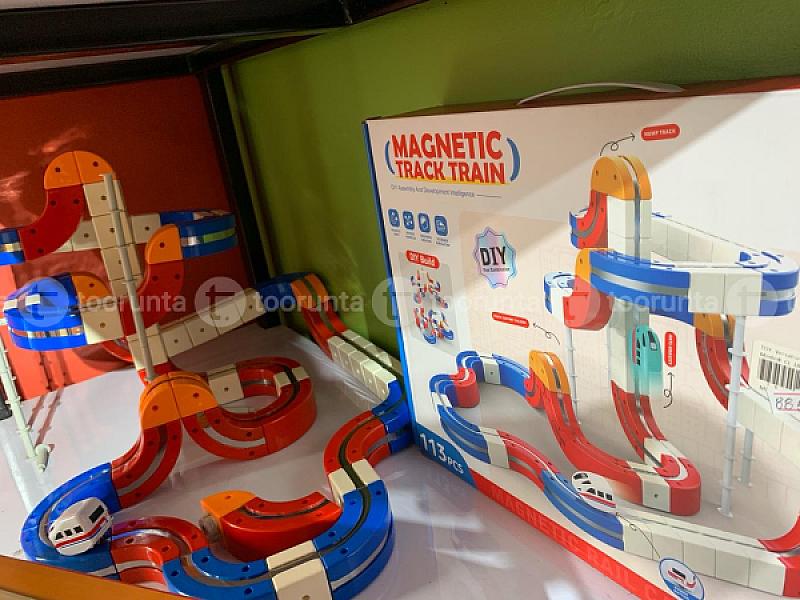 Magnetic Track Train