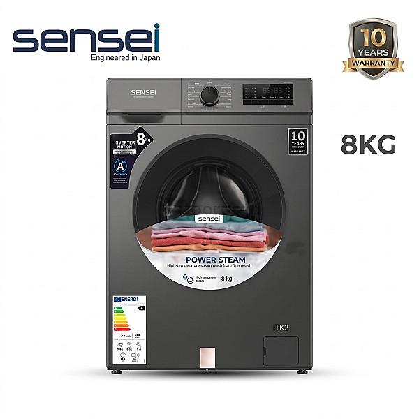Sensei Washing Machine 8kg Front Load