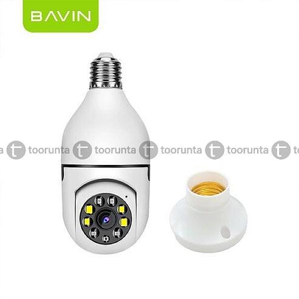 Bavin Sc801 Smart Security Lens Bulb Cctv Camera 3mp Wifi Camera W/motion Tracking Alarm System