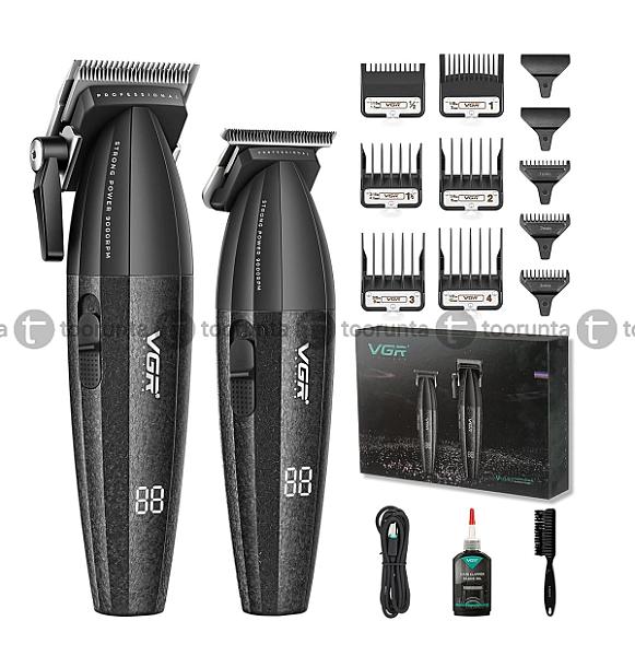Vgr V640 S3 Professional Trimmer Clipper Shaver Grooming Kit For Men
