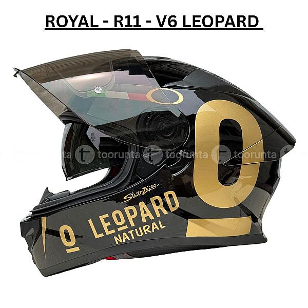 Leopard Helmet