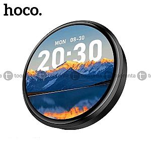 Hoco Y130 Electronic LED Display Badge 1.85-inch Smart Digital Badge For Concerts & Bags